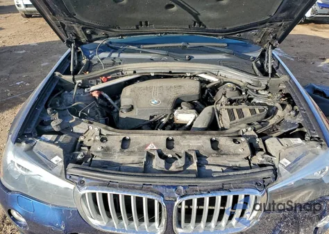 2015 BMW X3 xDrive28I from USA, damaged, VIN 5UXWX9C57F0D46641